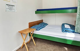 Backpackers Budget Cabin double bed