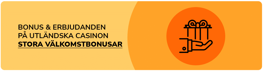 Bonusar och erbjudanden på utländska casionon