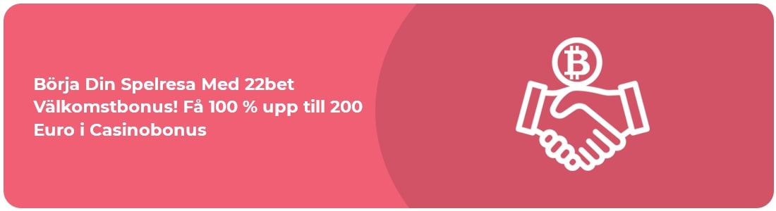Du hälsas välkommen med en stor bonus