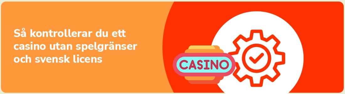 Hitta trygga och säkra casino utan spelgränser med vår kontrollista